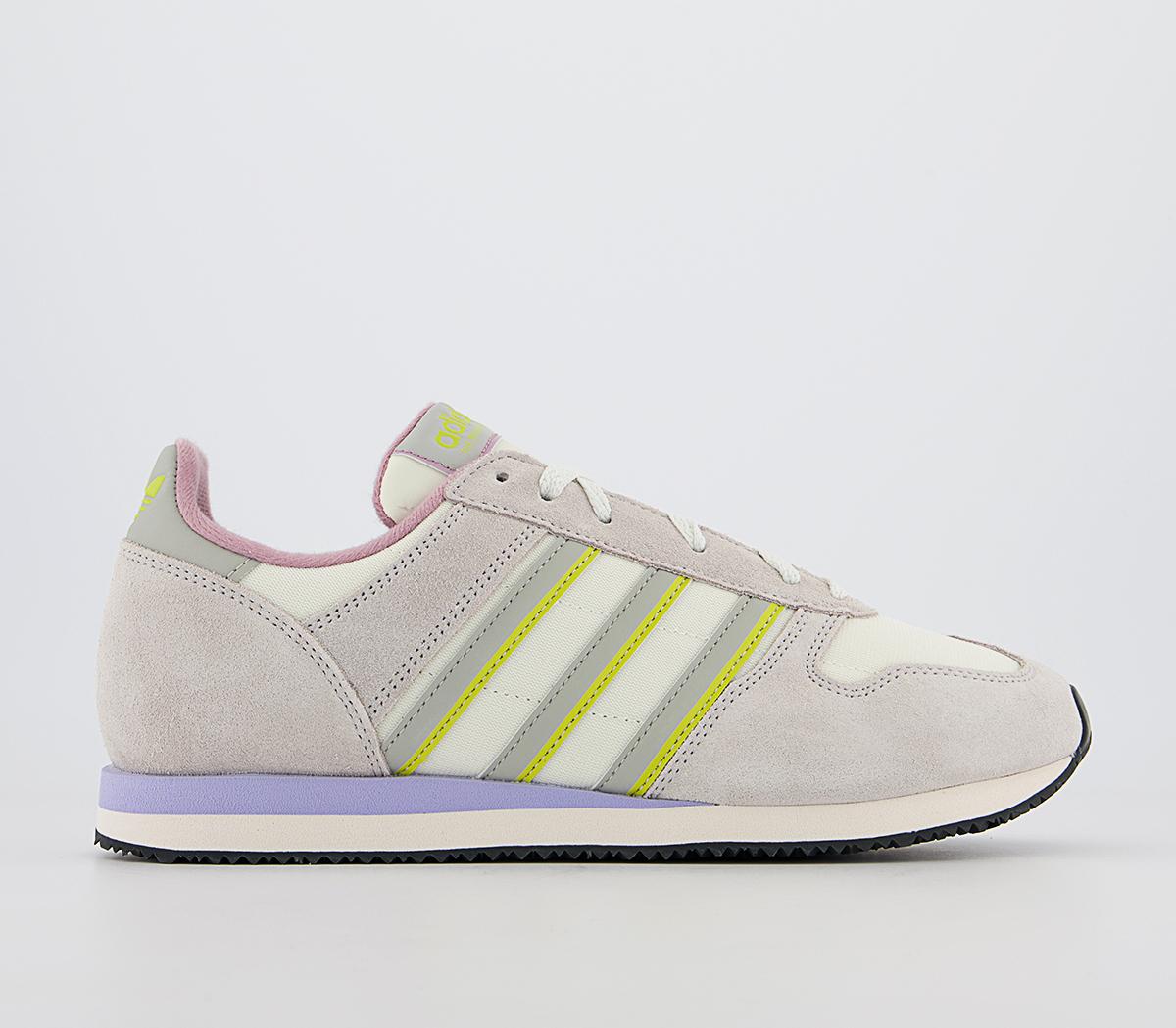 Race Walk Trainers Crystal White Metal Grey Crystal White