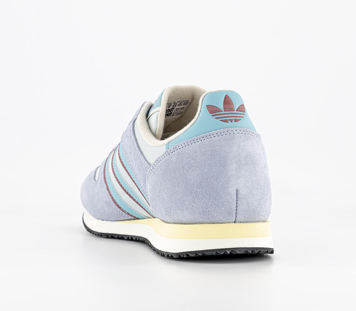 adidas Race Walk Trainers Almost Blue Almost Blue Yellow - Men's Trainers