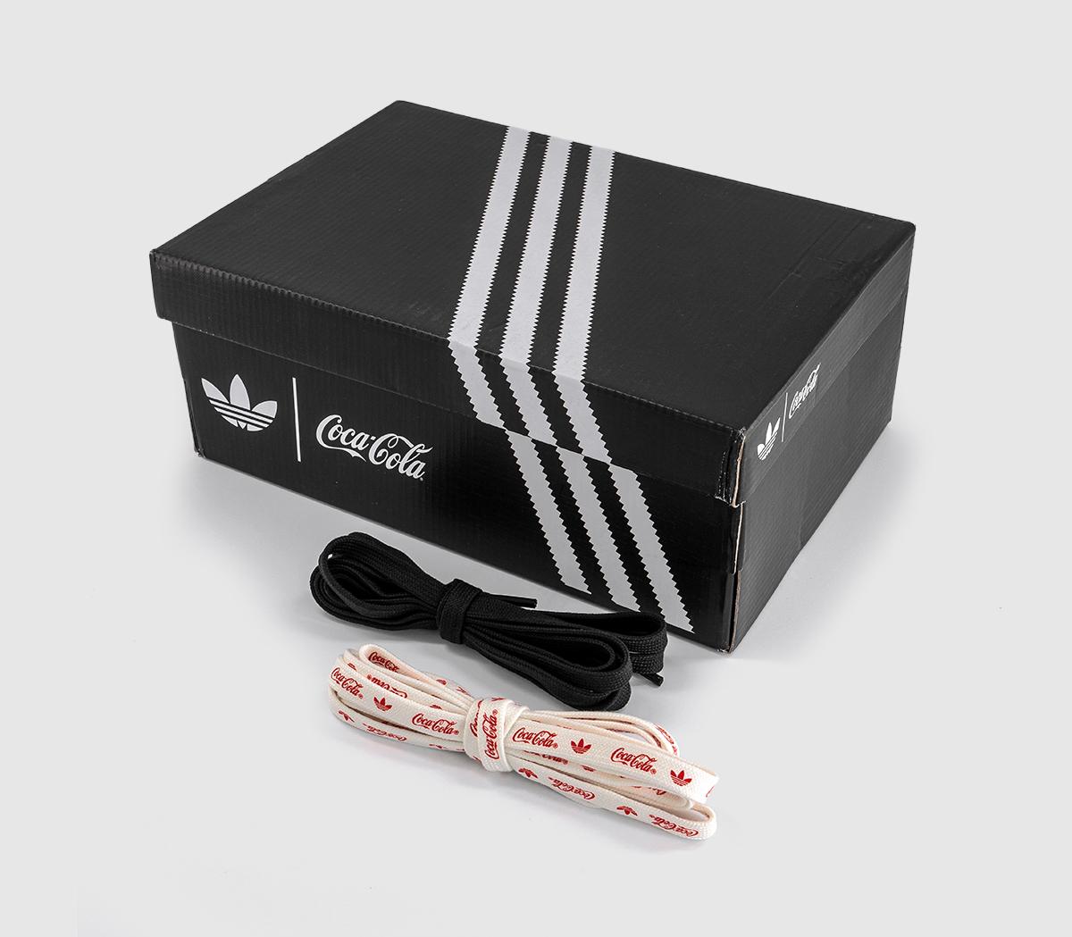 adidasSuperstar II TrainersCoca Cola White Black Cream White