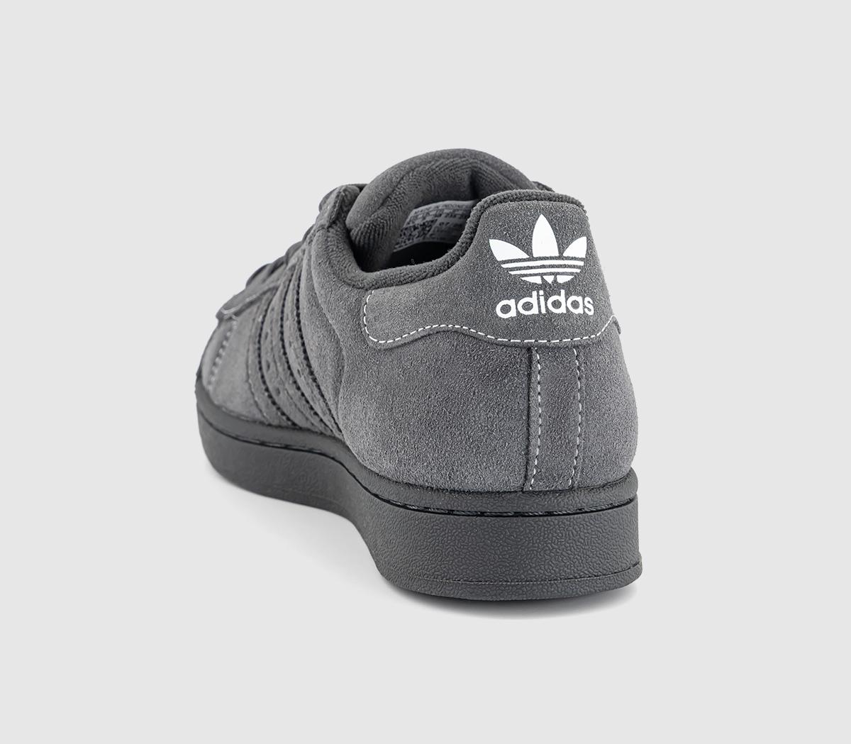 adidasSuperstar II TrainersCharcoal Grey Black