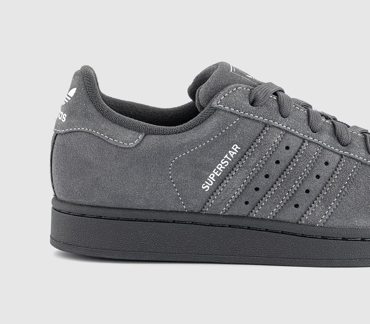 adidasSuperstar II TrainersCharcoal Grey Black