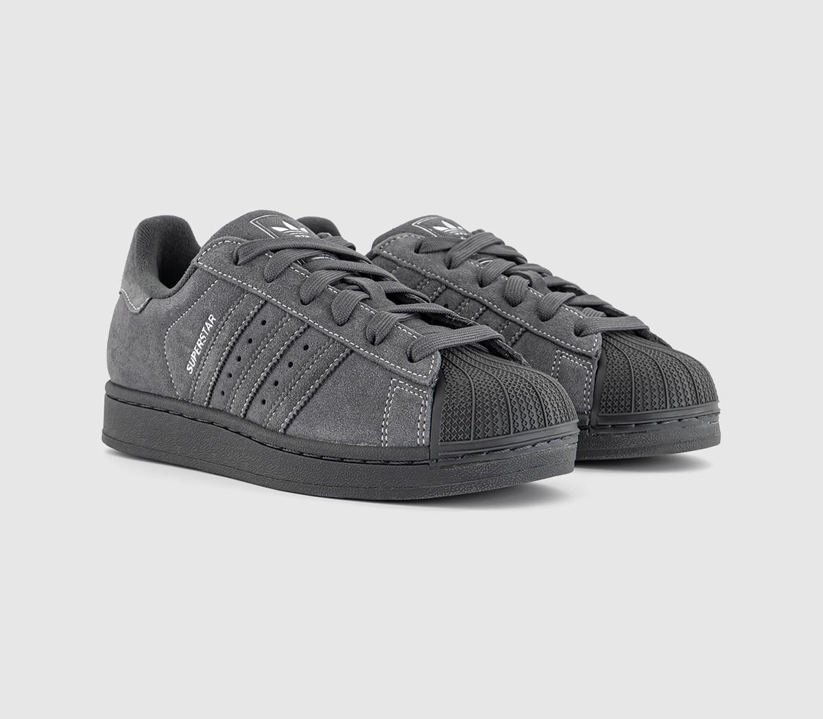 adidasSuperstar II TrainersCharcoal Grey Black