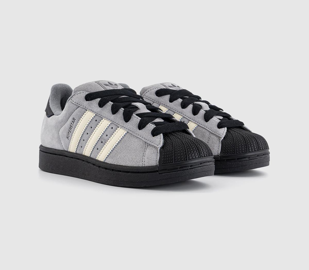 adidasSuperstar II TrainersGrey Cream White Black