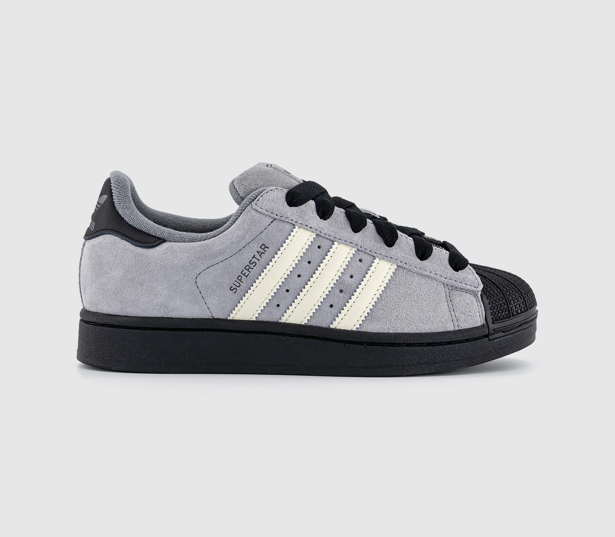 adidasSuperstar II TrainersGrey Cream White Black