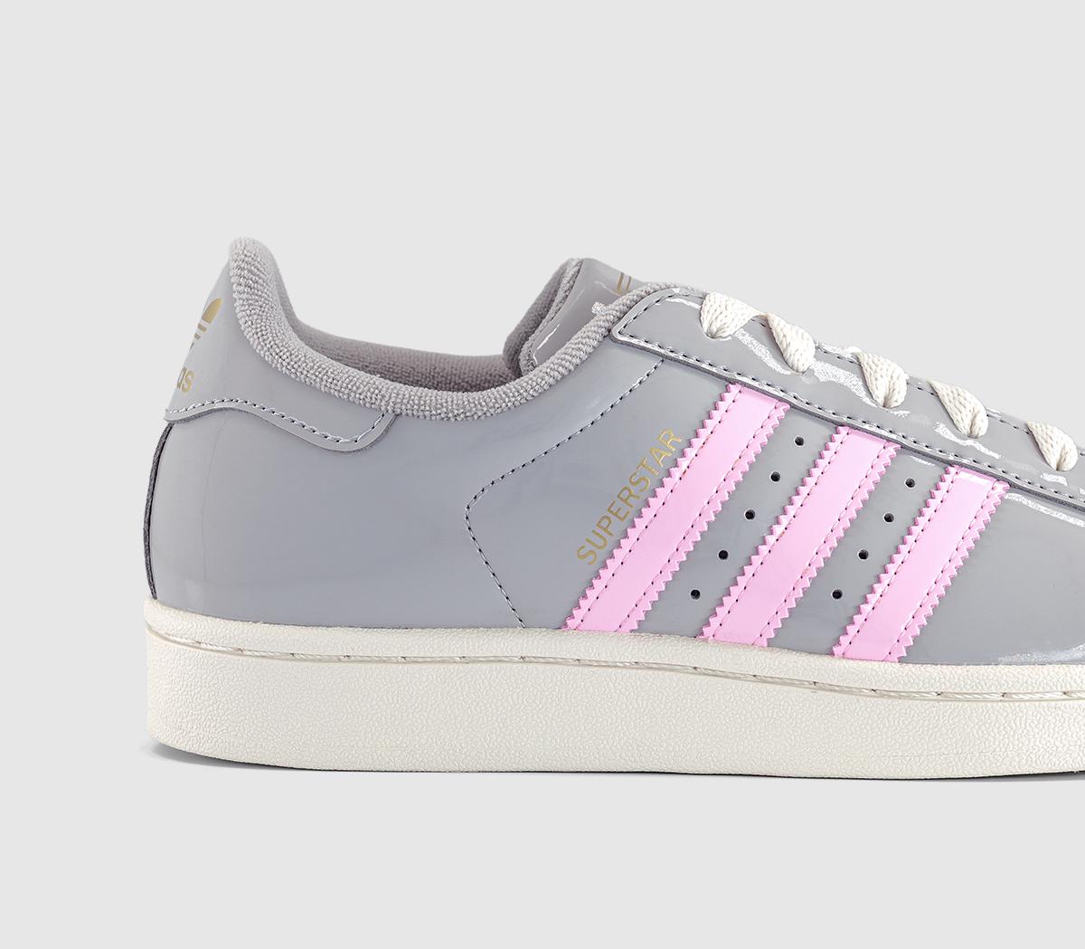 adidasSuperstar II TrainersGrey Clear Pink Offwhite