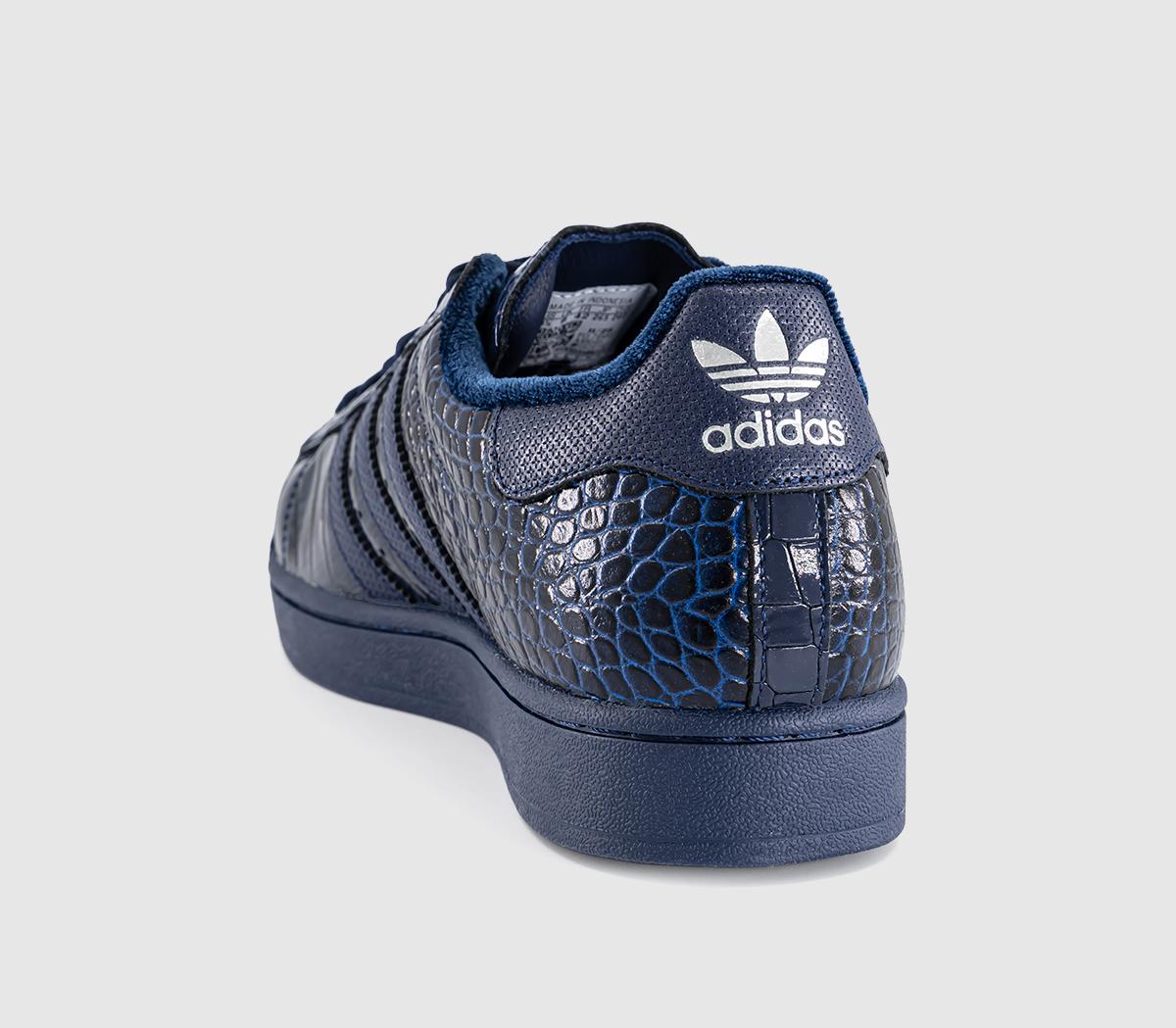 adidasSuperstar II TrainersAnthony Edwards Navy Croc