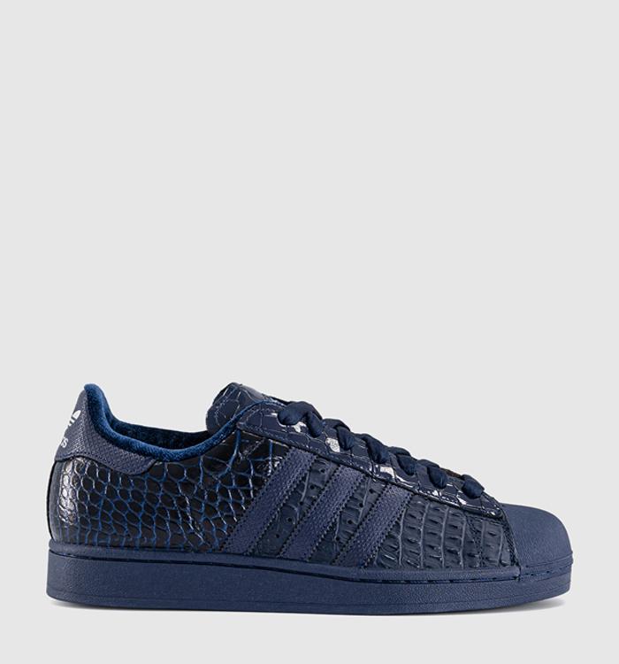 adidas Superstar II Trainers Anthony Edwards Navy Croc