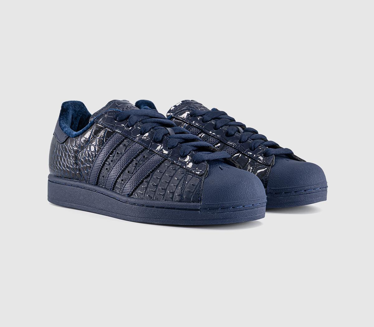 adidasSuperstar II TrainersAnthony Edwards Navy Croc