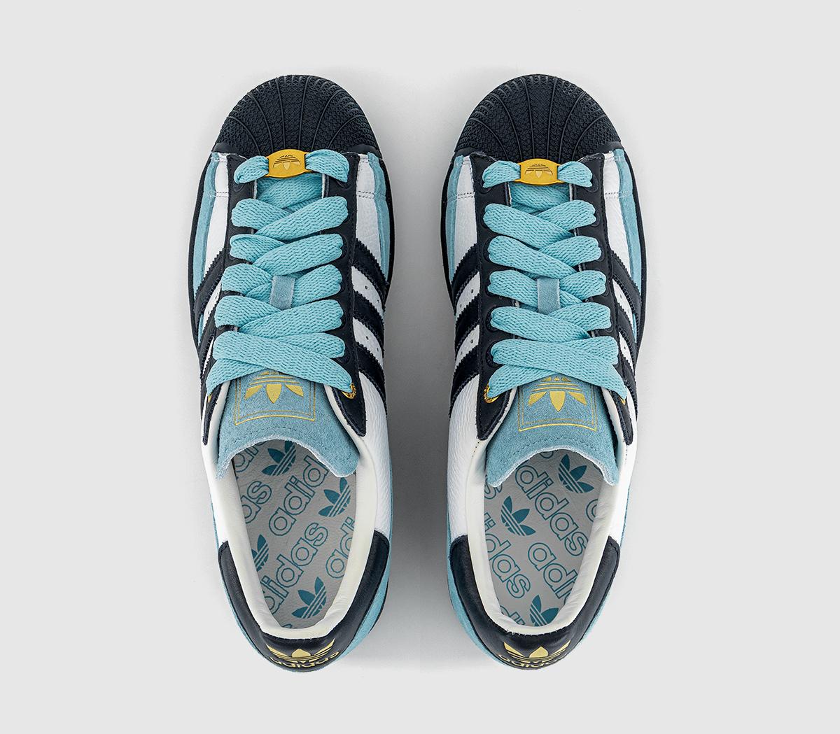 adidasSuperstar II TrainersAfa Home Blue White