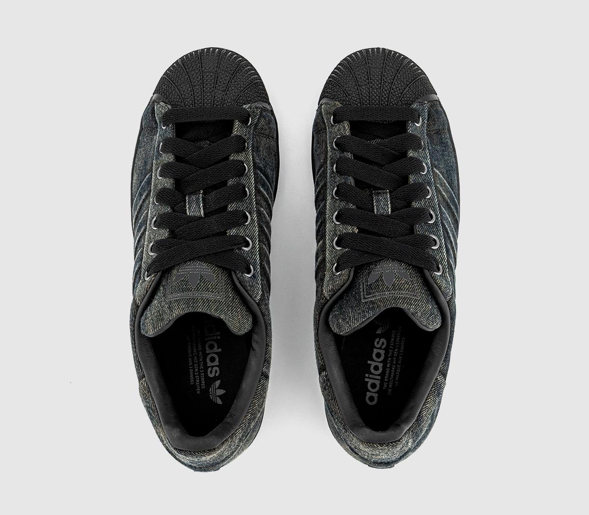 adidasSuperstar II TrainersDenim Brown Core Black