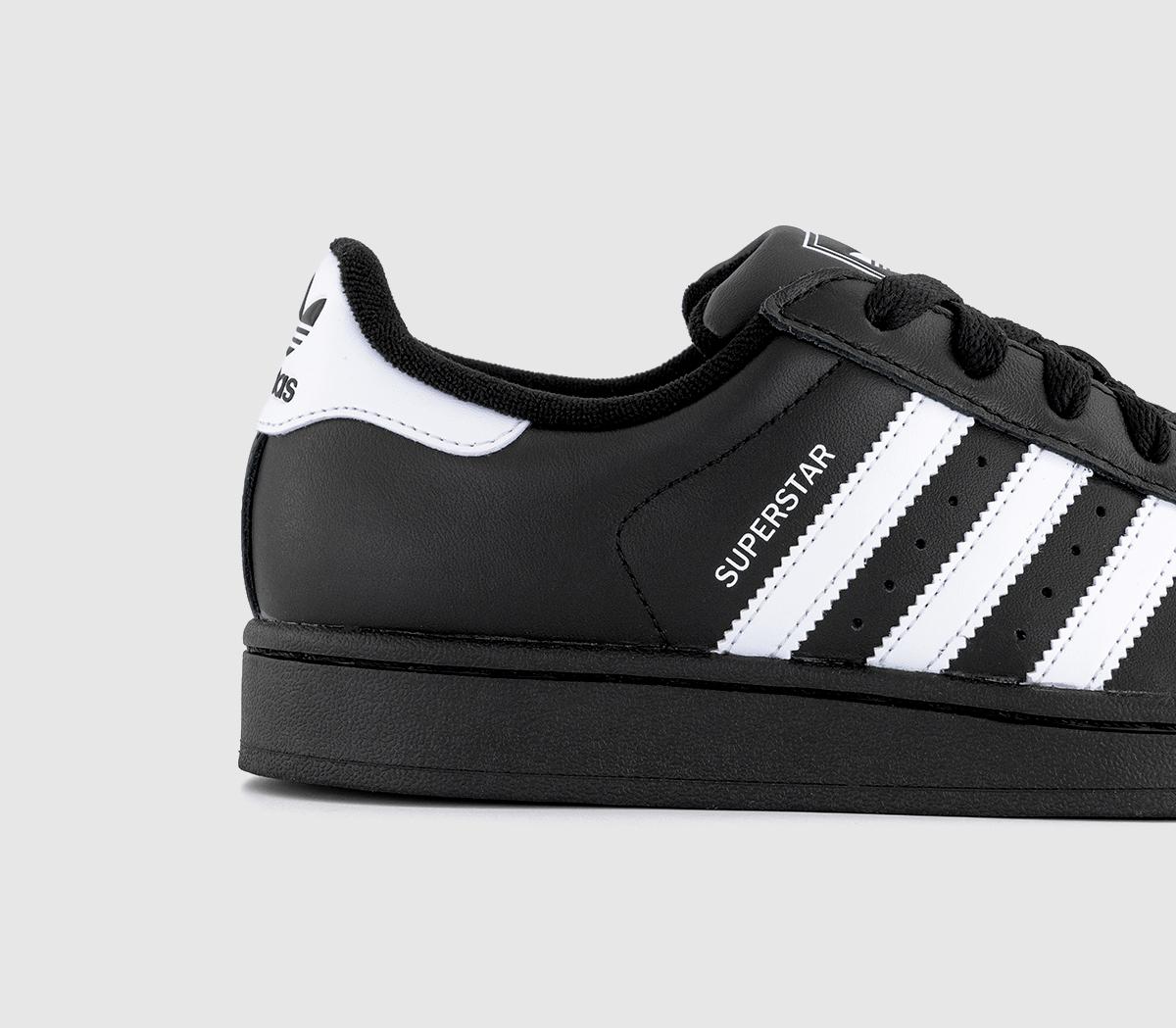 adidasSuperstar II Trainers adidasSuperstar II TrainersCore Black White Core Black