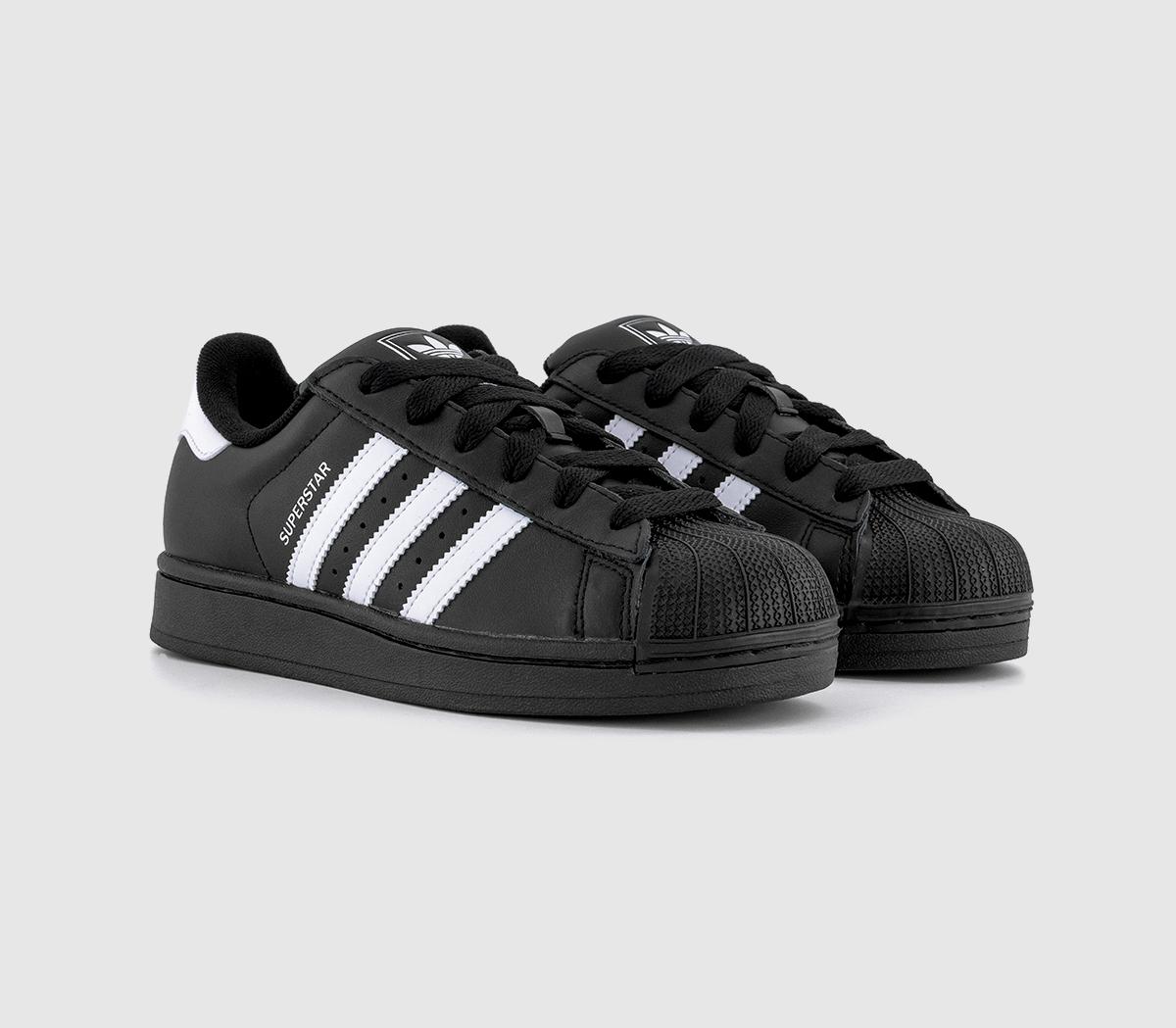 adidasSuperstar II Trainers adidasSuperstar II TrainersCore Black White Core Black