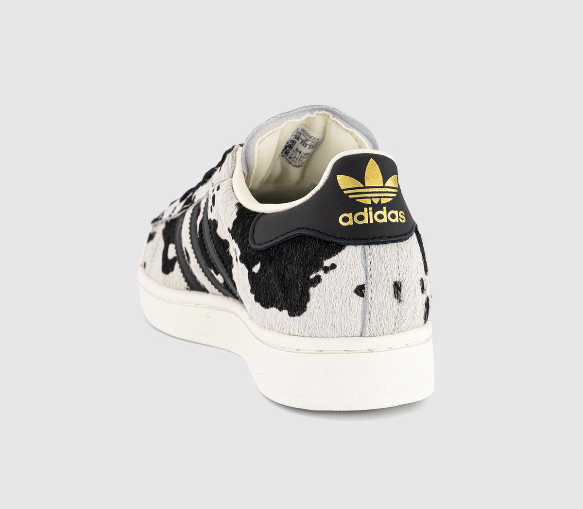 adidasSuperstar II TrainersCow Black Green