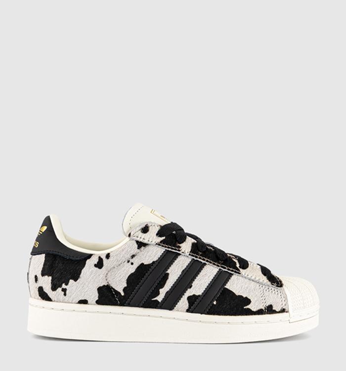 adidas Superstar II Trainers Cow Print