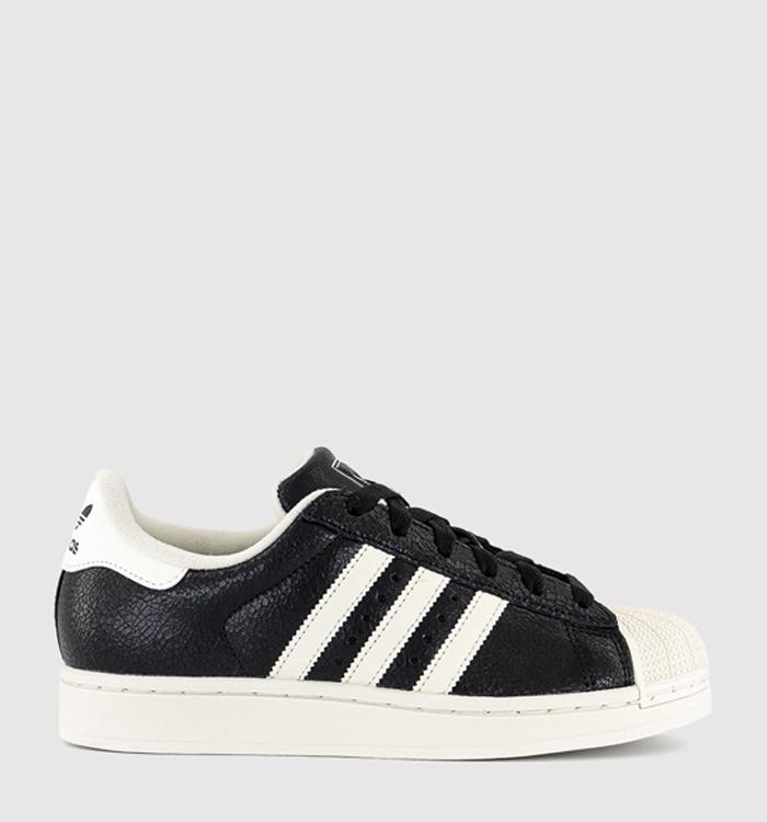 adidas Superstar II Trainers Black Offwhite Black