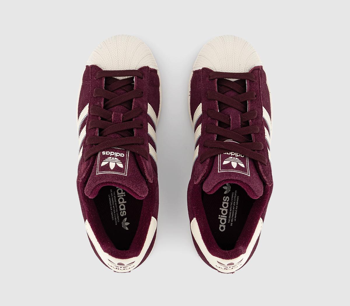 adidasSuperstar II Trainers adidasSuperstar II TrainersBurgundy
