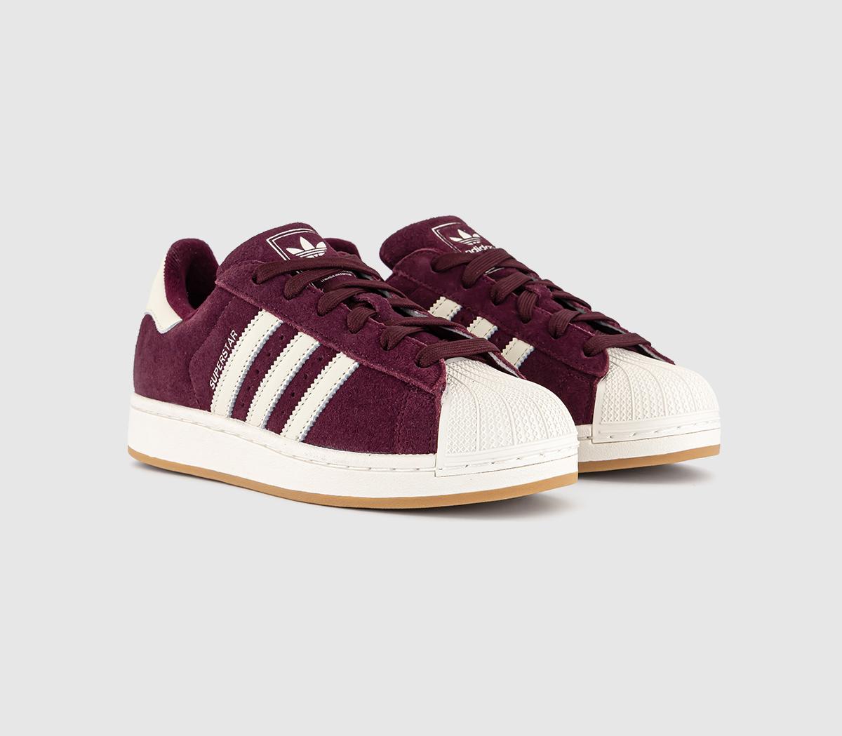 adidasSuperstar II Trainers adidasSuperstar II TrainersBurgundy