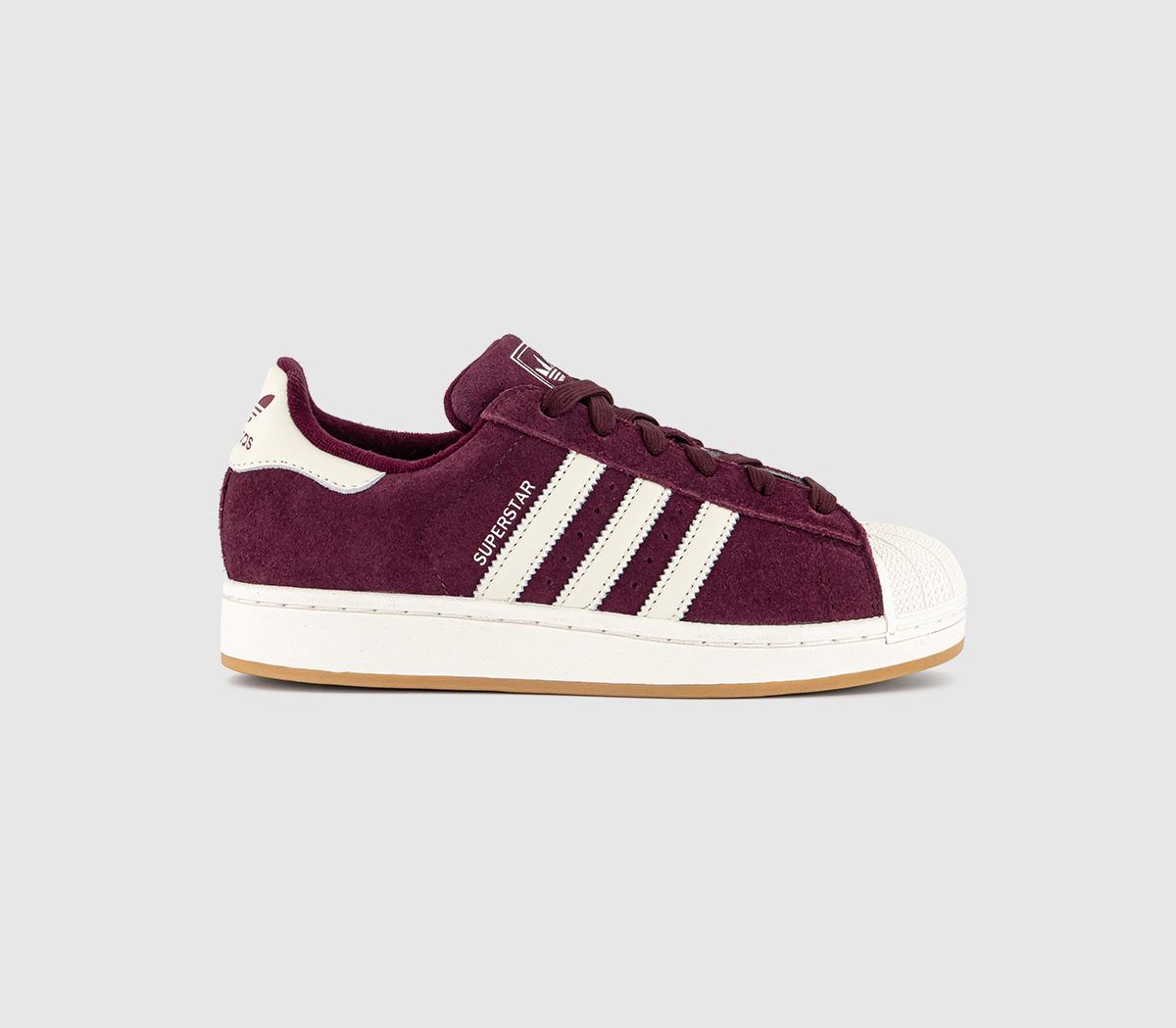 adidasSuperstar II Trainers adidasSuperstar II TrainersBurgundy
