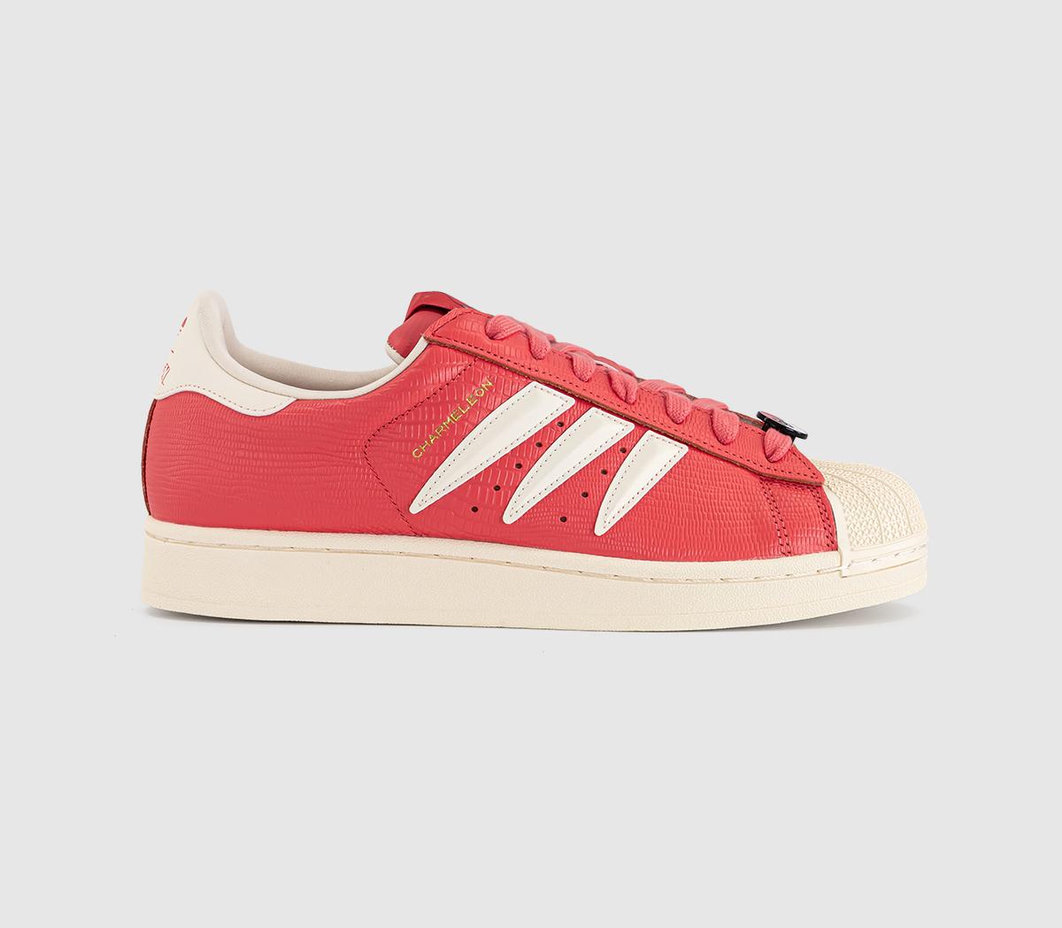 adidasAdidas X Pokemon Superstar II TrainersPokemon Preloved Scarlet Cream White