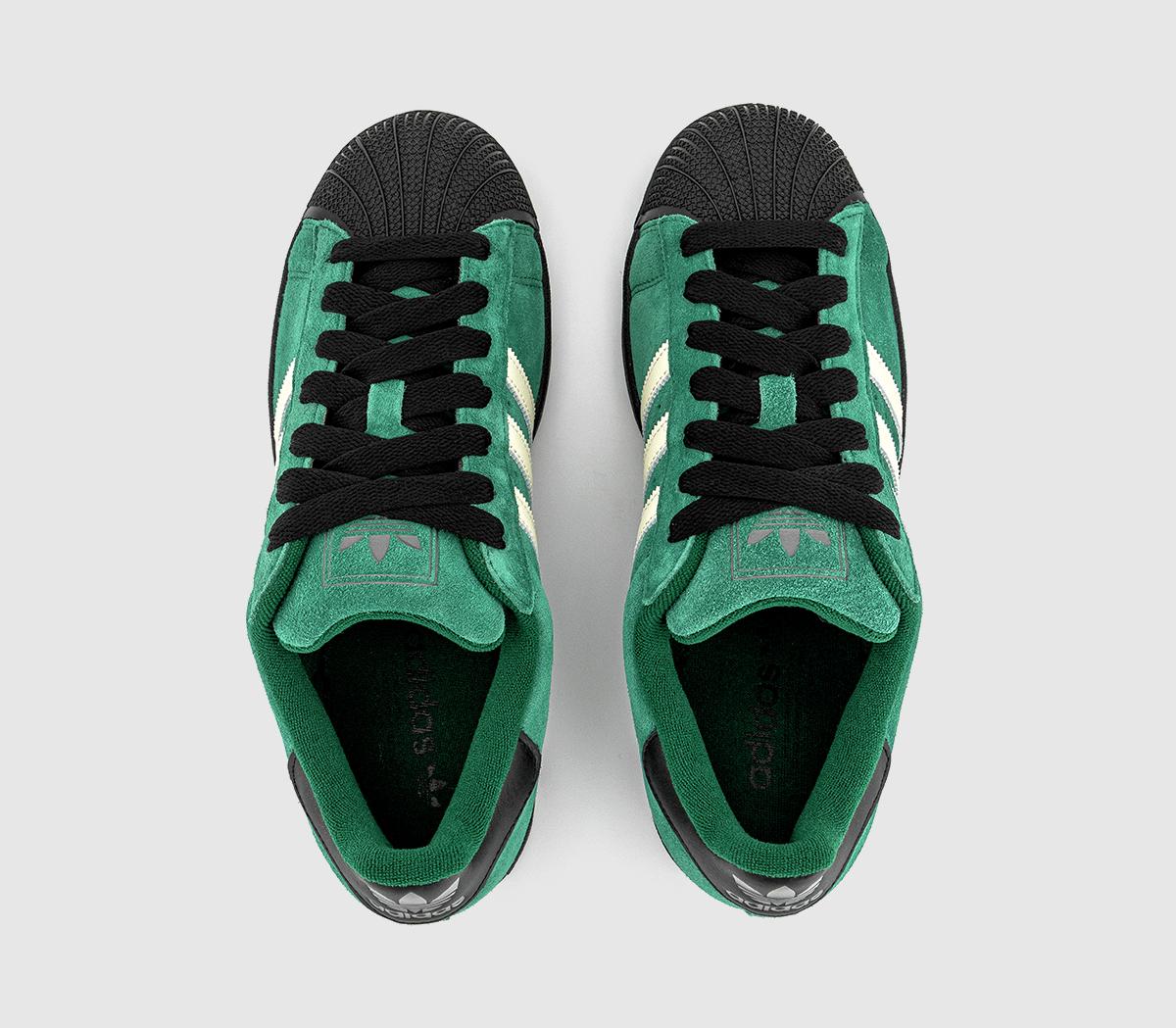 adidasSuperstar Ii TrainersCollegiate Green Cream White Black