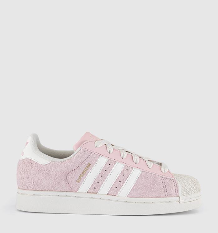 adidas Superstar II Trainers Sandy Pink Off White Gold Metallic