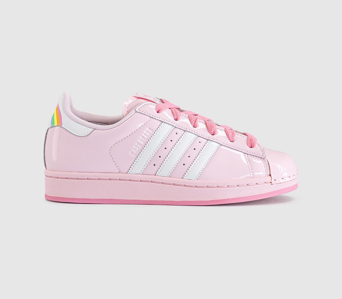 Adidas Superstar Ii 'Care Bears' Trainers Care Bear Clear White Bliss Pink in Women's Size 6, Office Shoes