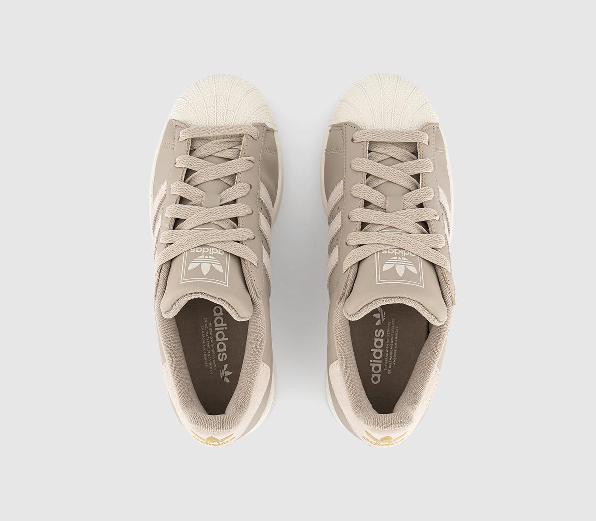 adidasSuperstar II Trainers adidasSuperstar II TrainersWonder Beige Alumina White
