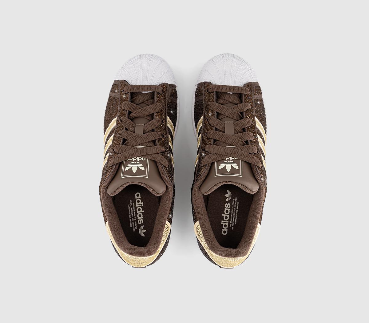 adidasSuperstar IIRhinestone Earth Strata Cream White White