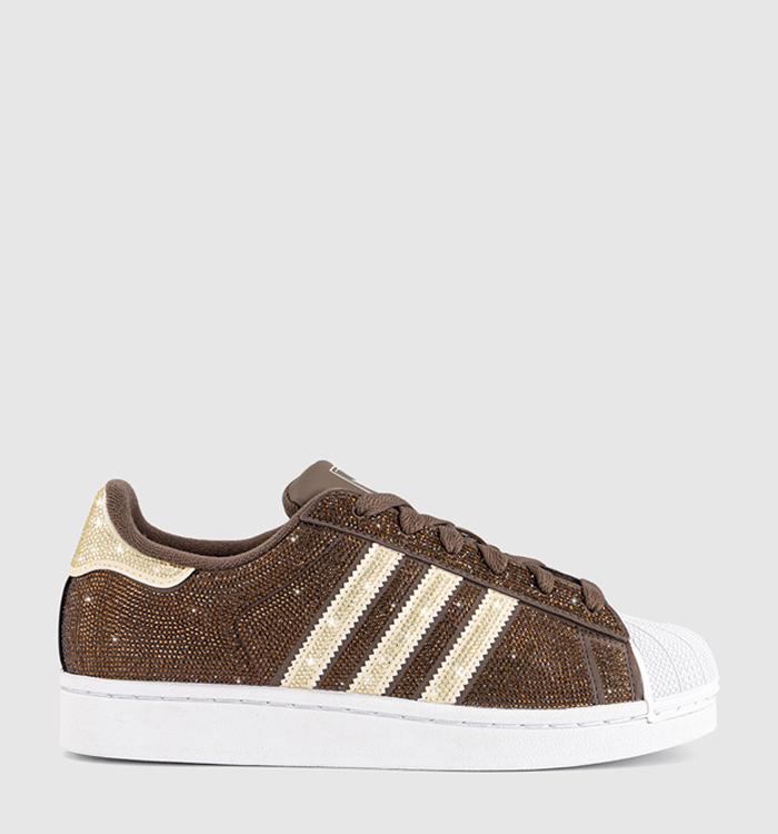 adidas Superstar II Rhinestone Earth Strata Cream White White