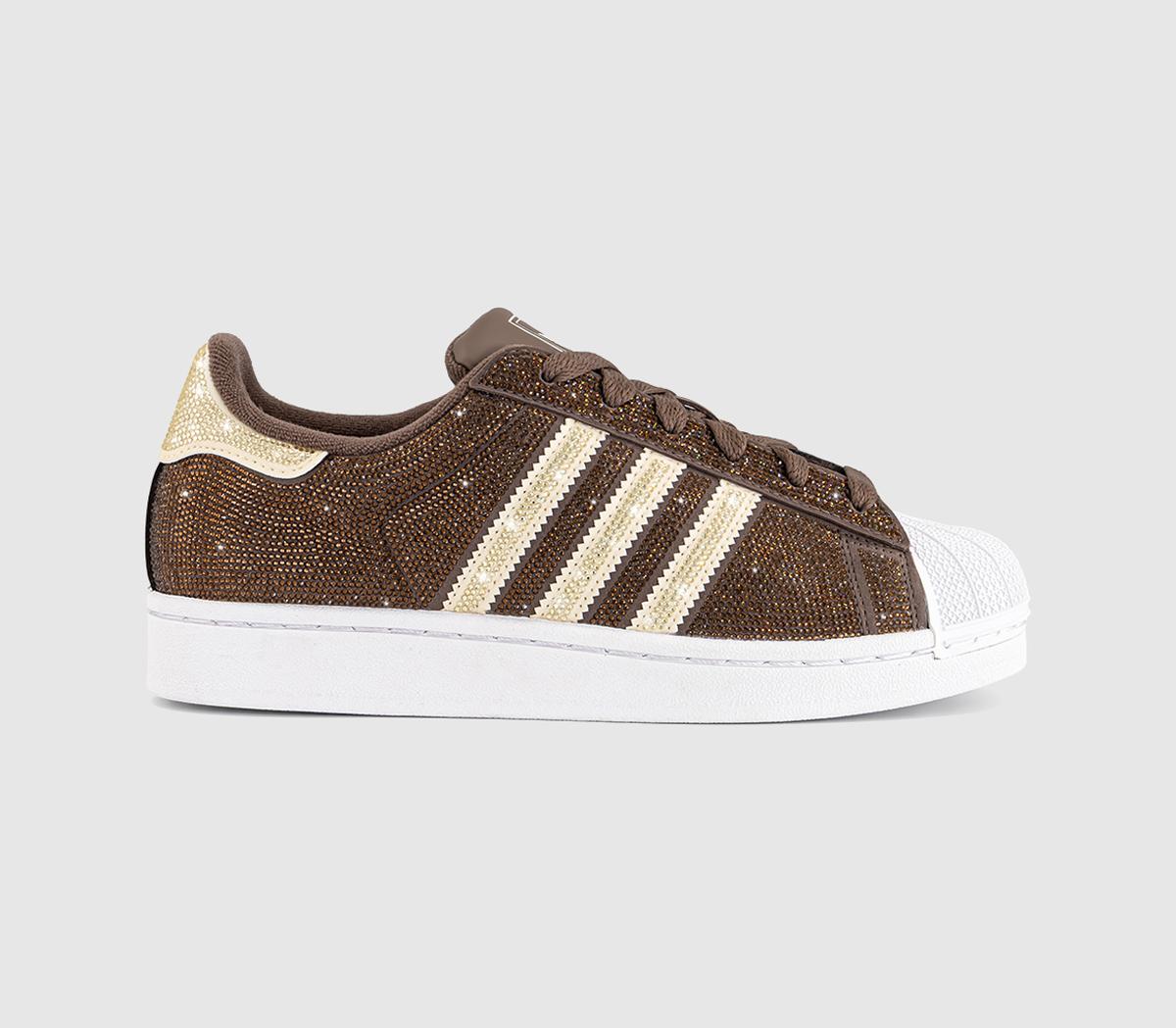 adidasSuperstar IIRhinestone Earth Strata Cream White White