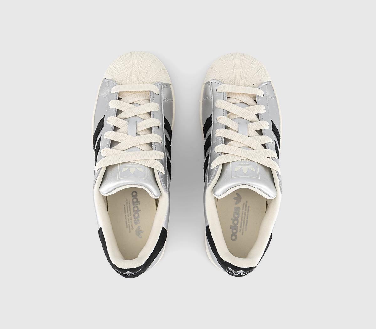 adidasSuperstar II Trainers adidasSuperstar II TrainersSilver Metalic Offwhite Gum