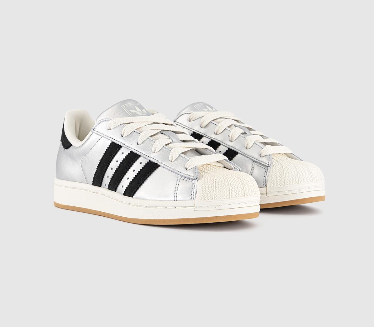 adidasSuperstar II Trainers adidasSuperstar II TrainersSilver Metalic Offwhite Gum