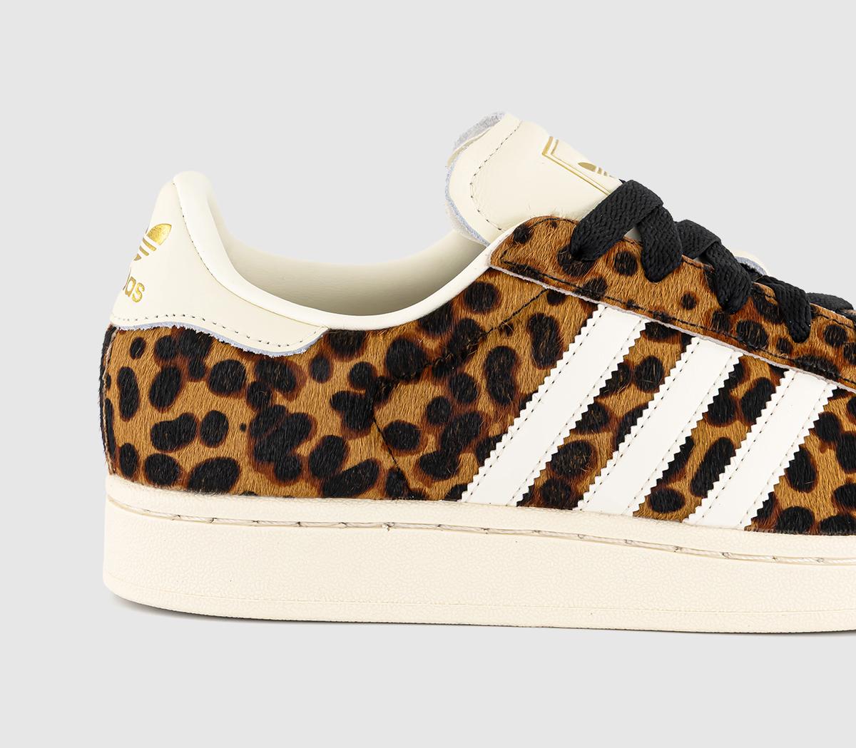 adidasSuperstar II Trainers adidasSuperstar II TrainersLeopard Cream White Gold Metallic