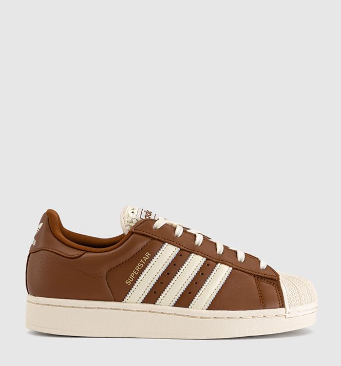 adidas Superstar II Trainers Dusky Bronze Cream White Wonder White