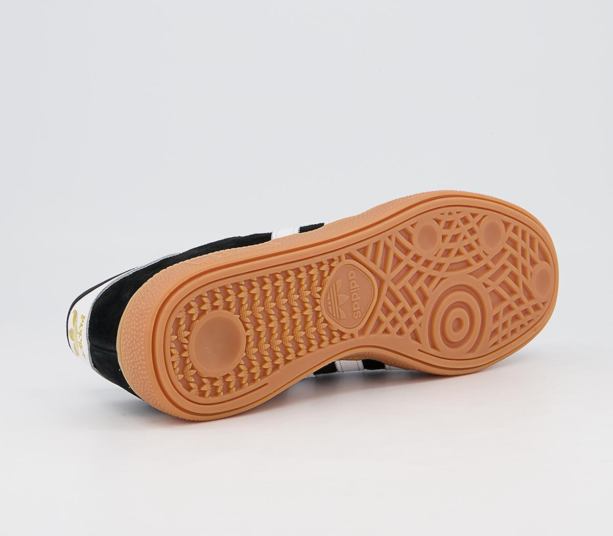 adidas Munchen Trainers adidas Munchen Trainers Black White Gold Gum