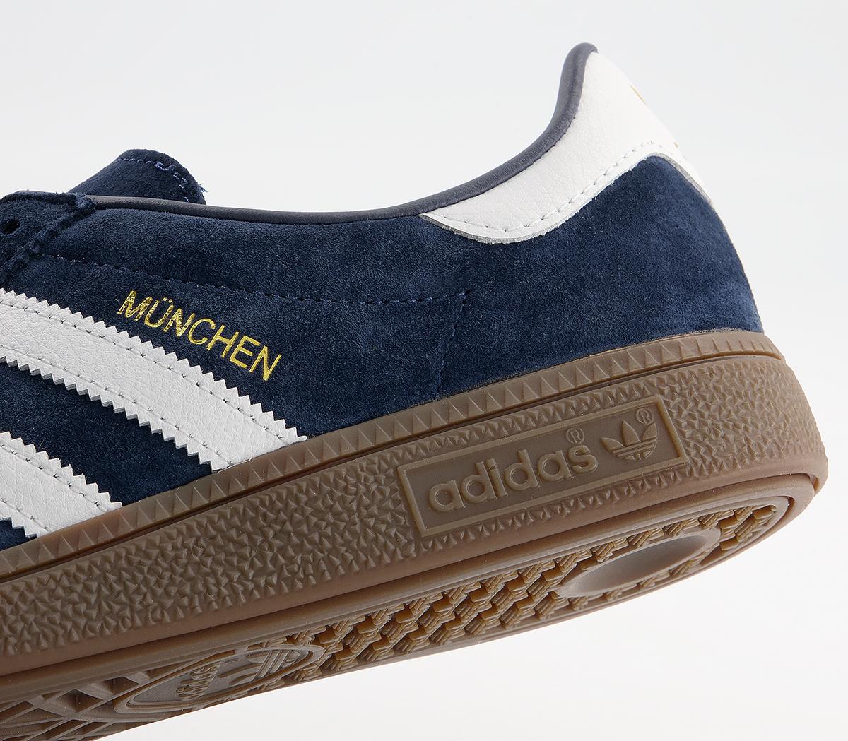 adidas Munchen Trainers adidas Munchen Trainers Navy White Gum