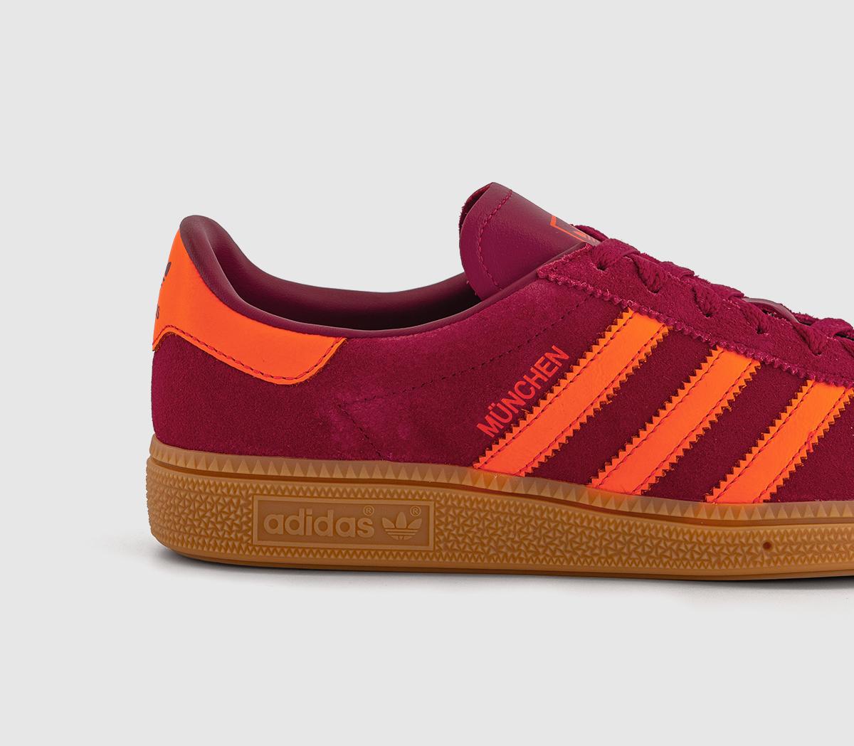 応援グッズ Adidas munchen adidas München Trainers Team Victory Red Solar Red Gum - Women's
