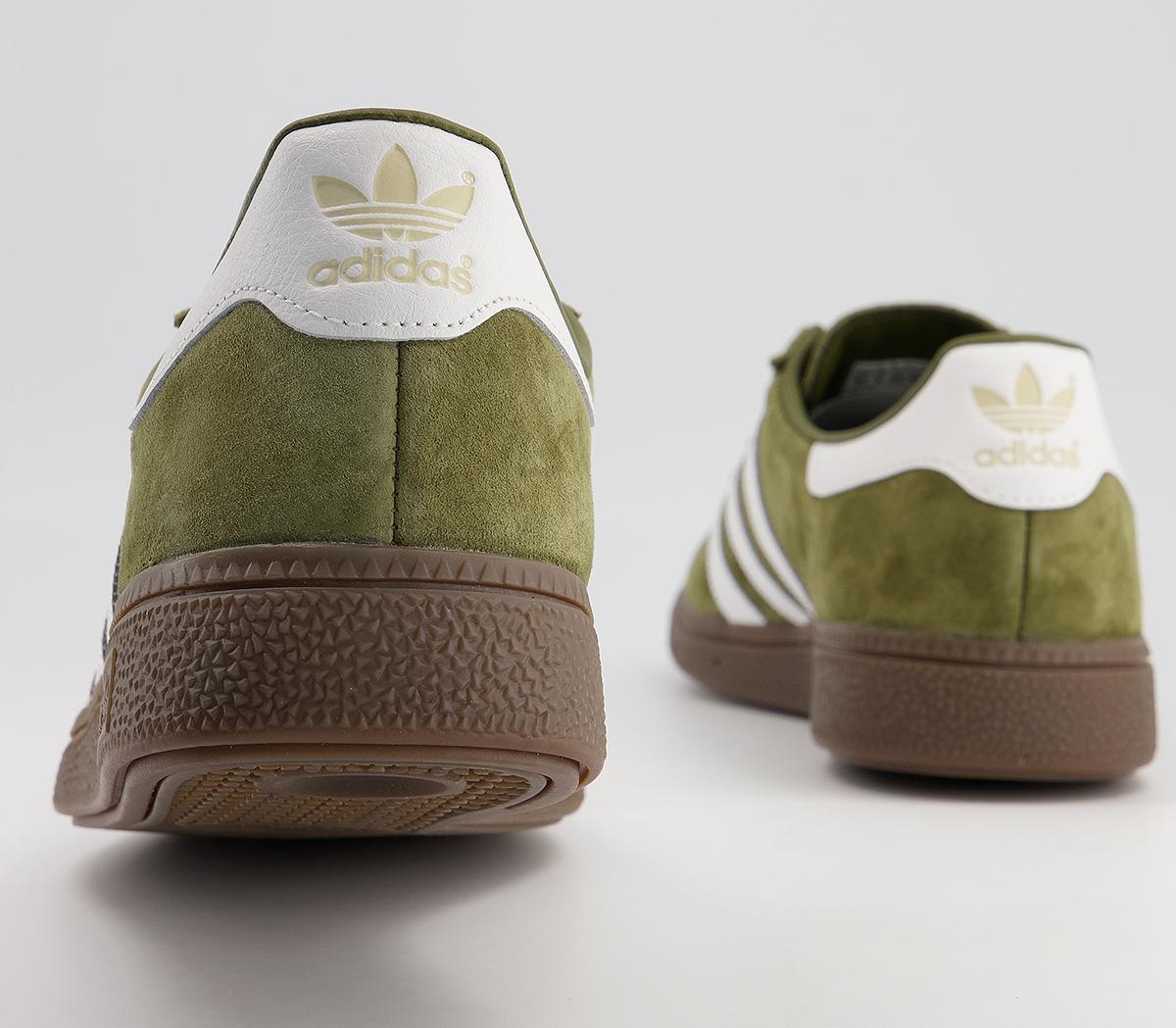 adidas Munchen Trainers adidas Munchen Trainers Olive White Gum