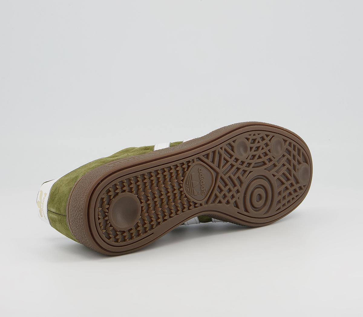 adidas Munchen Trainers adidas Munchen Trainers Olive White Gum