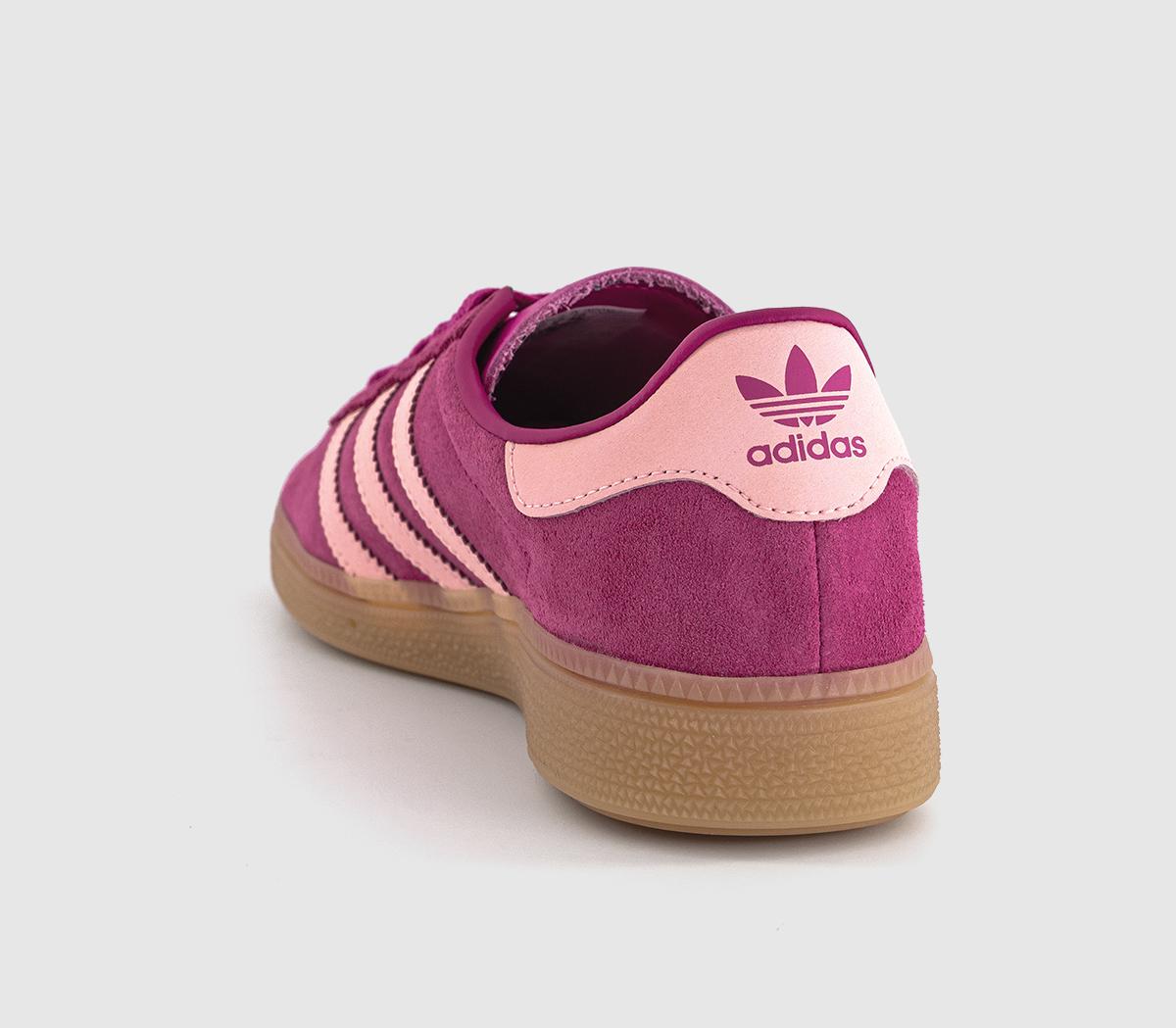adidasMünchen TrainersSemi Lucid Fuchsia Glow Pink Gum