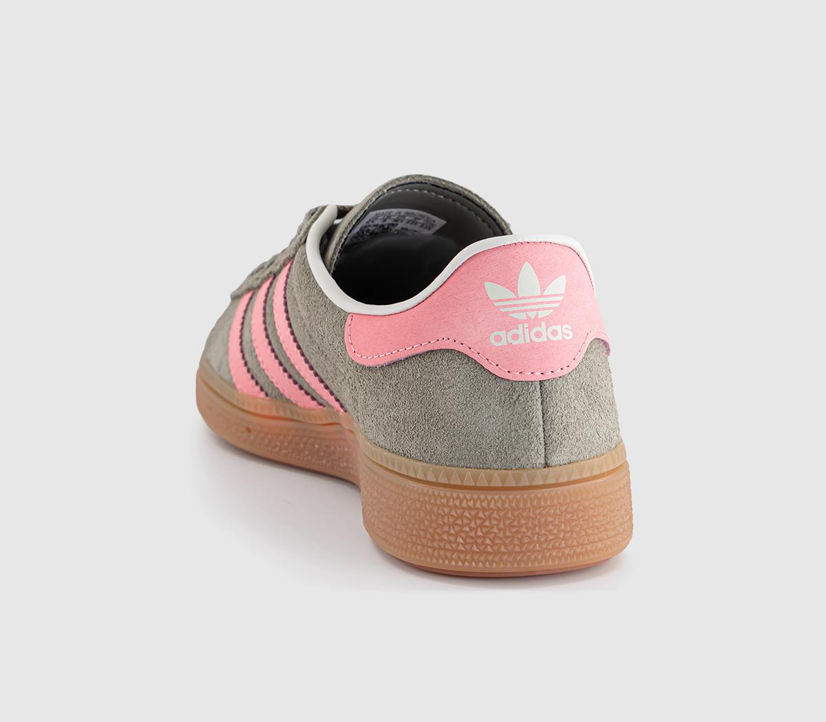 adidasMunchen TrainersSilver Pebble Glory Pink Orbit Grey