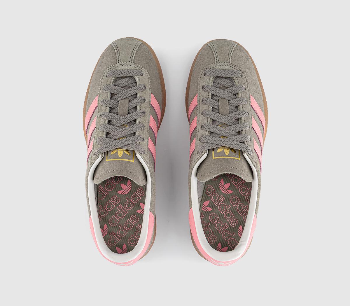 adidasMunchen TrainersSilver Pebble Glory Pink Orbit Grey