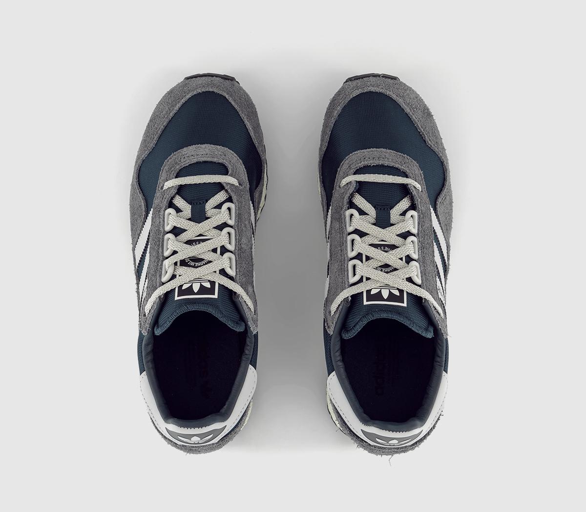 adidasNew York TrainersAurora Ink Grey One Core Black