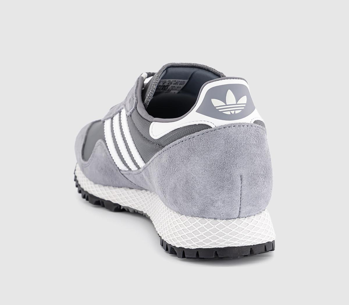 adidasNew York TrainersGrey Four Crystal White Grey