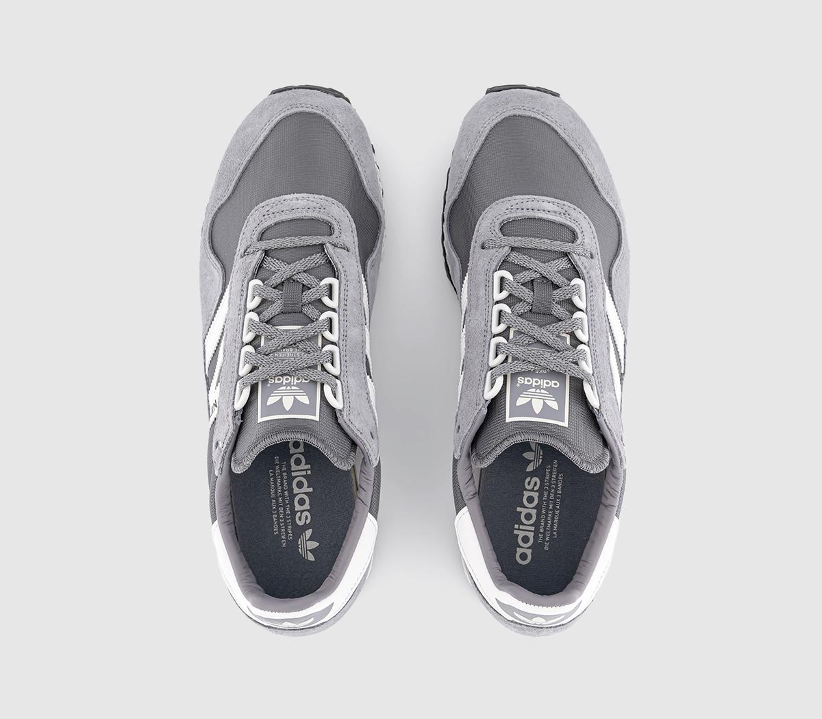 adidasNew York TrainersGrey Four Crystal White Grey