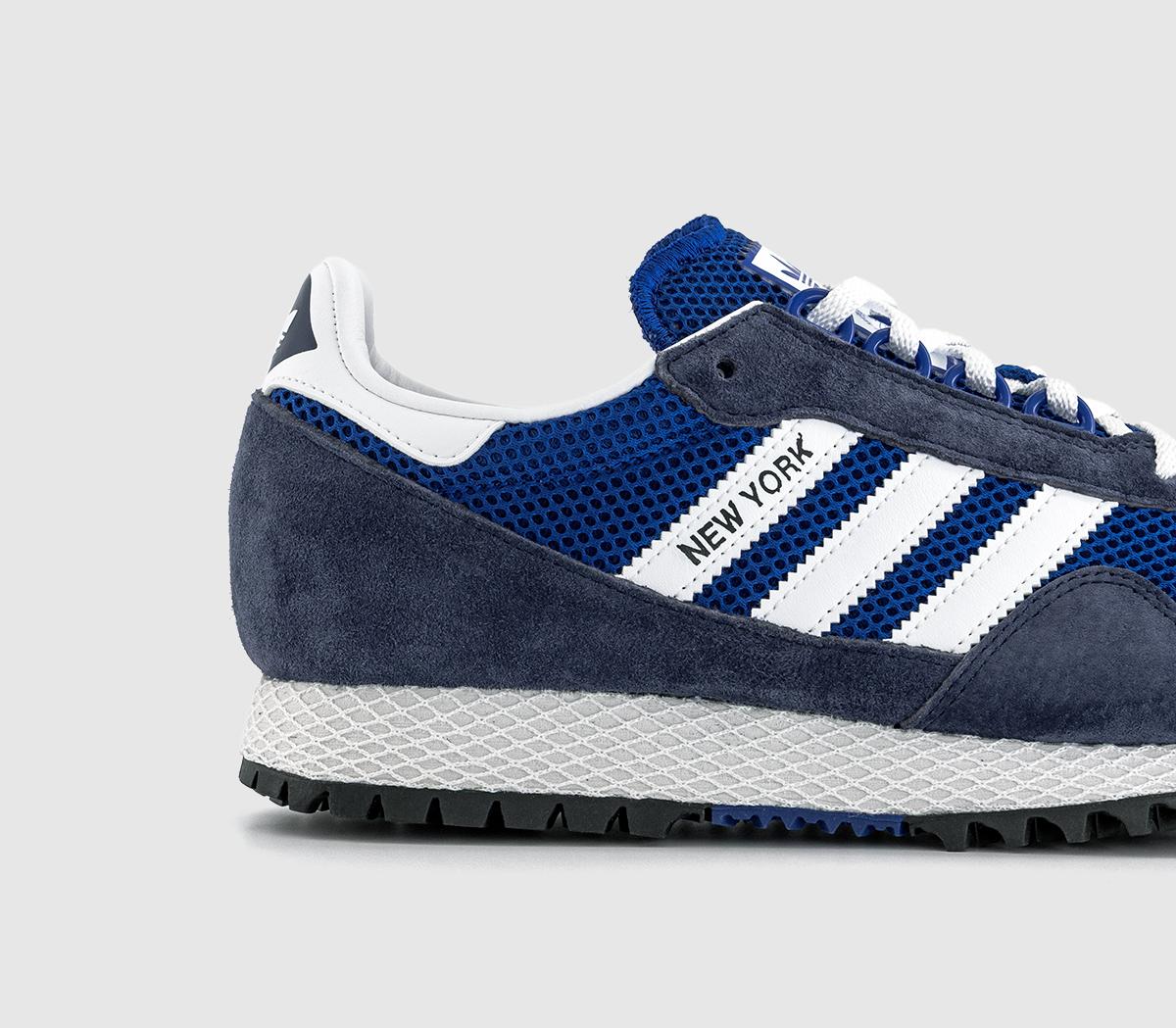adidas new york trainers blue