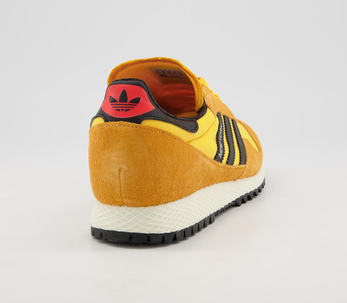 adidasNew York TrainersYellow White Black