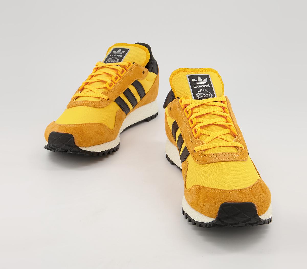 adidasNew York TrainersYellow White Black