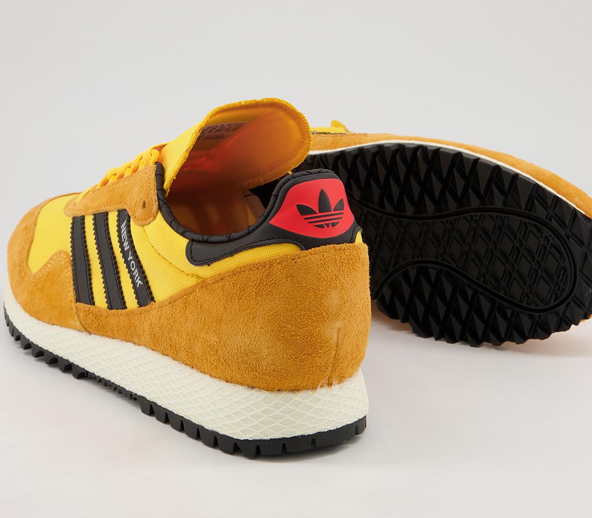 adidasNew York TrainersYellow White Black