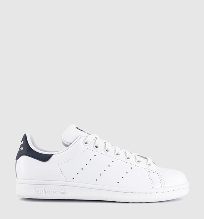 adidas Stan Smith Trainers Core White Dark Blue